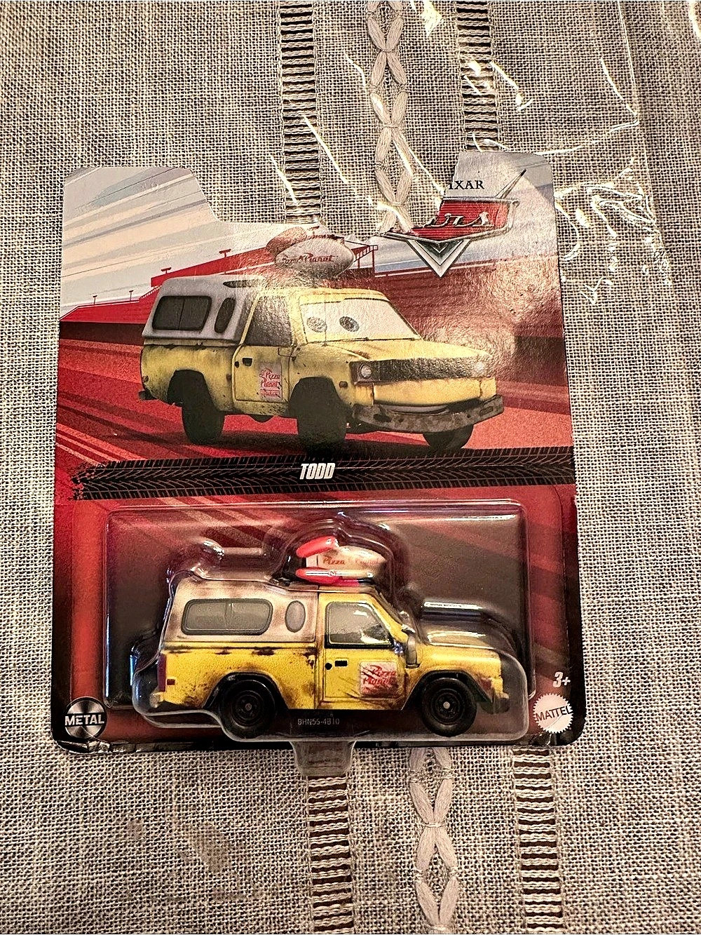 Disney cars pizza planet Todd thunder hollow